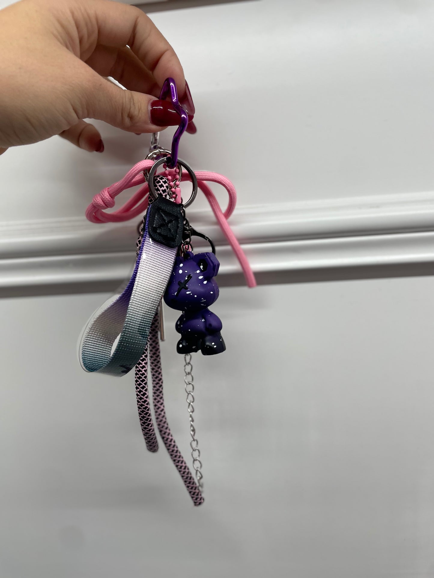 Charms teddy violet